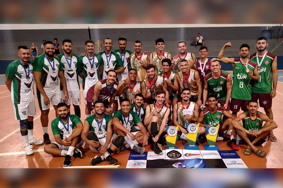 Vôlei: Jaru é campeão de torneio em Porto Velho sobre o Ferroviário