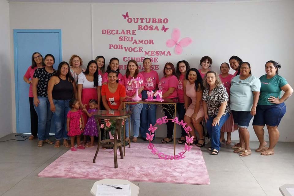 Secretaria Municipal de Assistência Social de porto Velho realiza ação em alusão ao Outubro Rosa