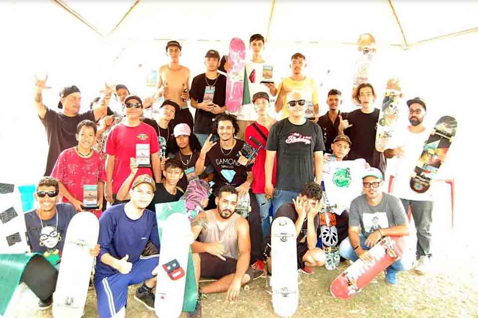 Fundação de Cultura, Esporte e Turismo realiza 1º Circuito de Skate em Ariquemes