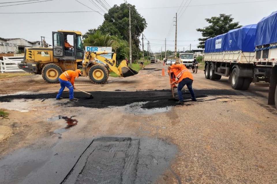 Manutenção nas rodovias de Rondônia garante trafegabilidade no período chuvoso