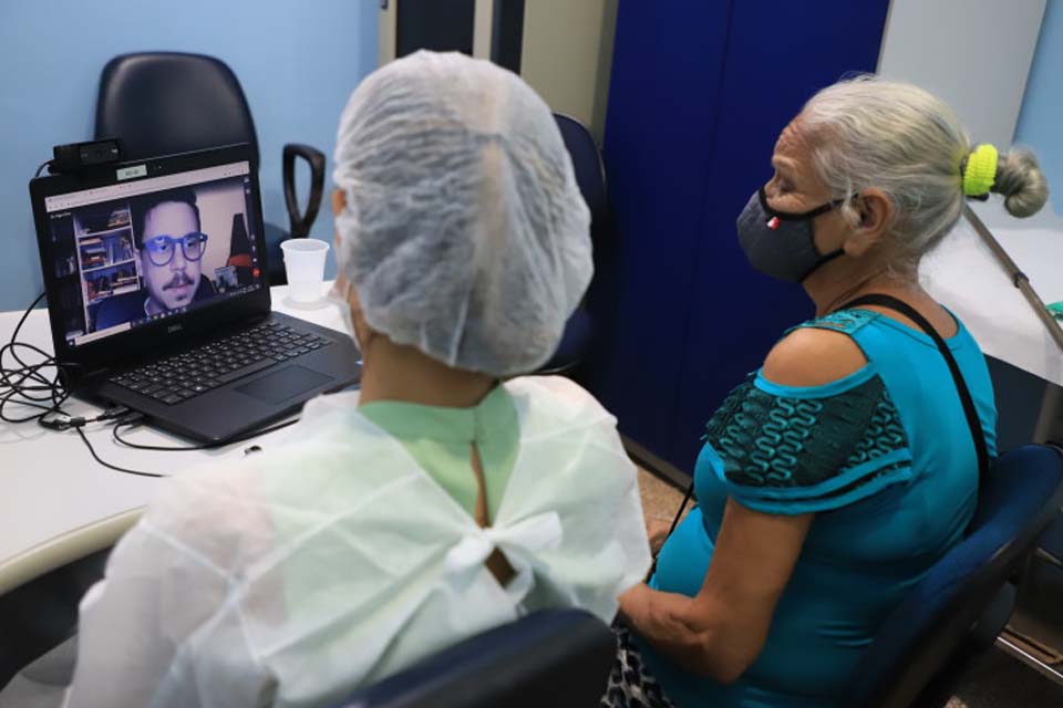 Consultas remotas com especialistas do Hospital Albert Einstein são realizadas em Porto Velho