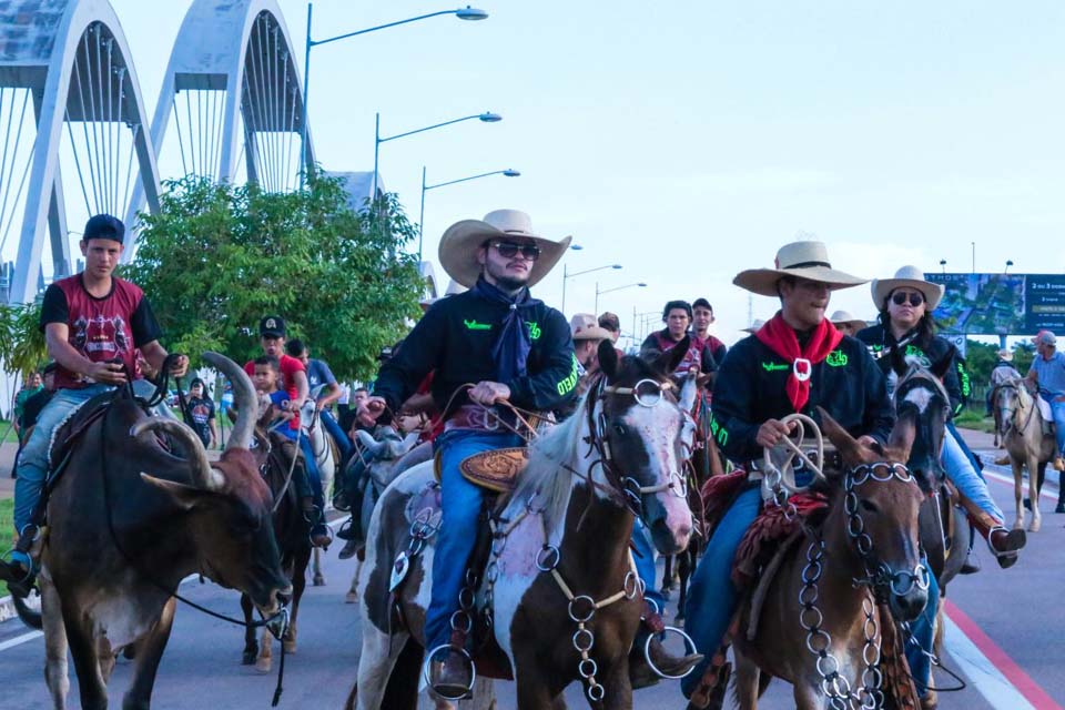 Cavalgada, Queima do Alho e Encontro de Comitivas marcam programação neste domingo na Capital