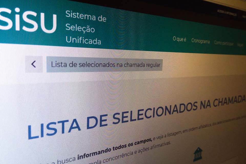 MEC divulga hoje resultado de 2ª edição do Sisu 2022a