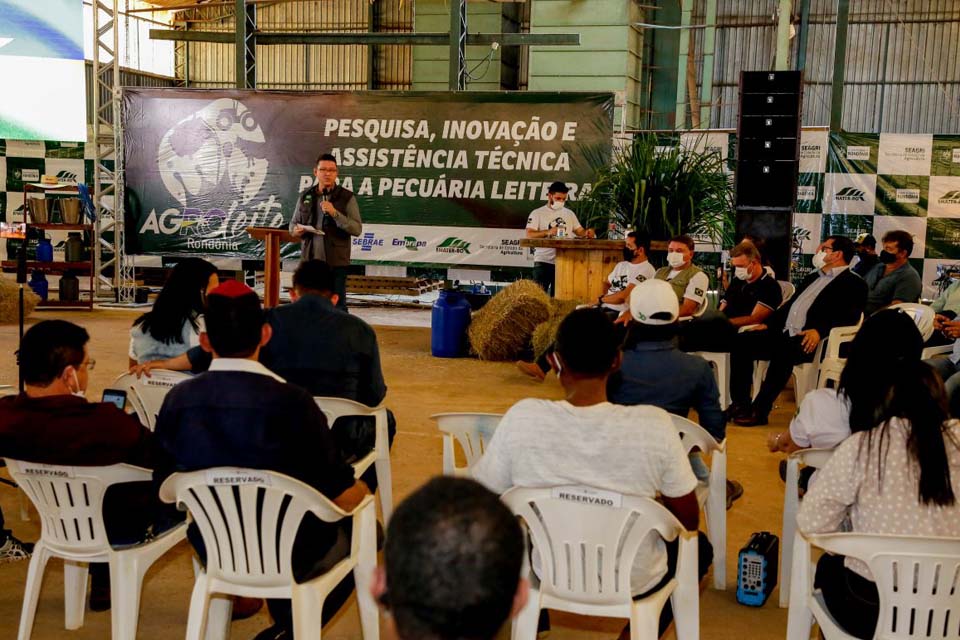 Governador Marcos Rocha lança programa “Agroleite” em Machadinho di Oeste; cerca de 3 mil produtores serão beneficiados