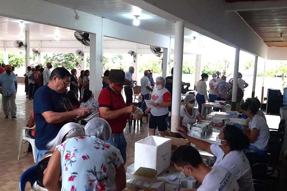 Mais de mil exames foram feitos no Centro de Convivência do Idoso