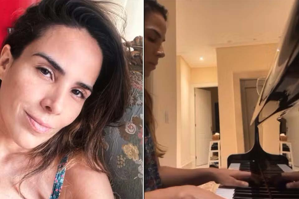 Wanessa Camargo toca piano e reflete após polêmicas: 'Voltando pra mim'