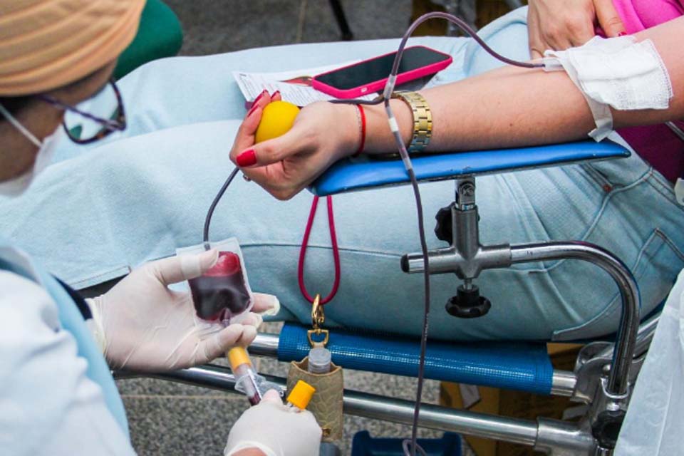 Campanha itinerante intensifica coleta de sangue nos municípios de Cerejeiras e Jaru neste final de semana