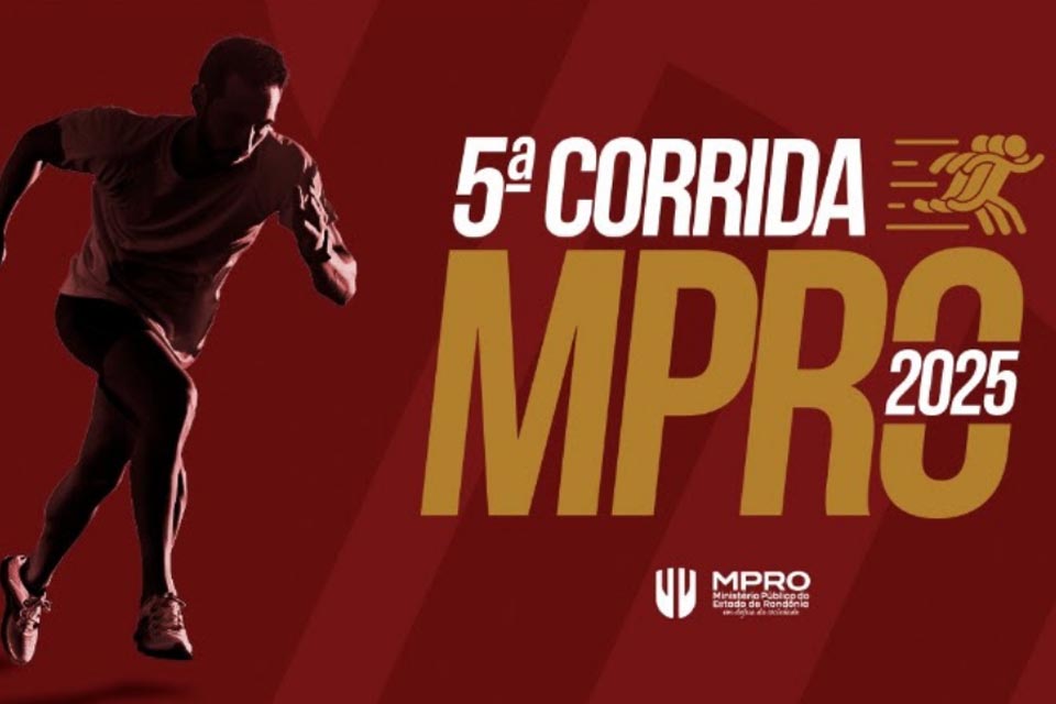 Inscrições para a 5ª Corrida MPRO serão abertas amanhã (27)