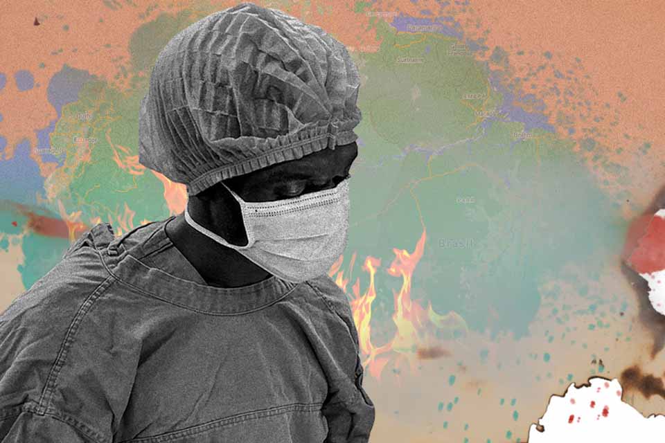 Queimadas e pandemia de Covid-19 formaram uma grave combinação em Rondônia, mostra reportagem