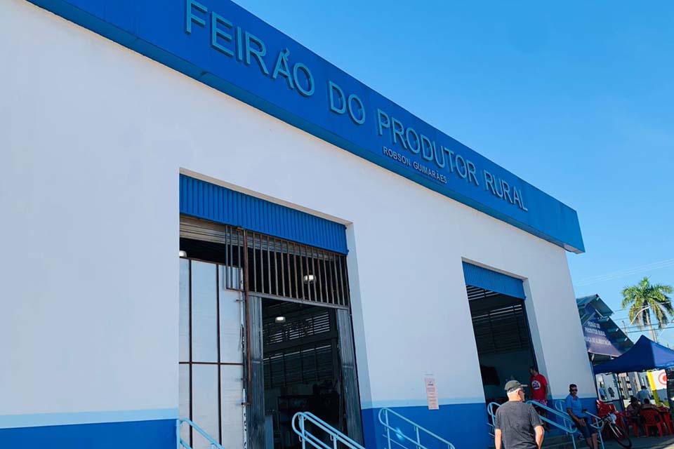 Semagri troca portões de acesso do Feirão do Produtor