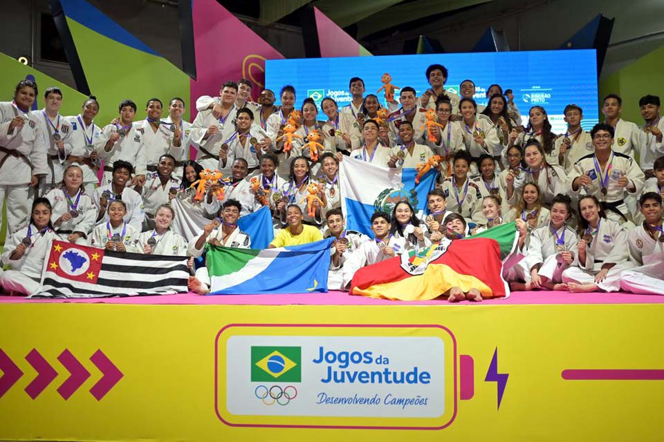 Jogos da Juventude: RS sobe e SP mantém ponta do quadro de medalhas