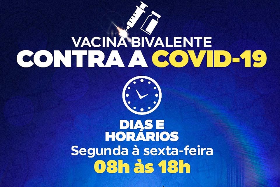 Vilhena inicia aplicação da vacina bivalente contra a Covid-19