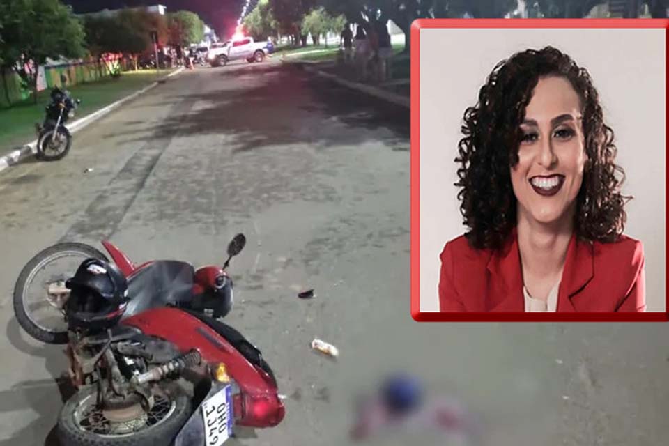 Advogada morre após ter moto atingida por trás em Ariquemes 