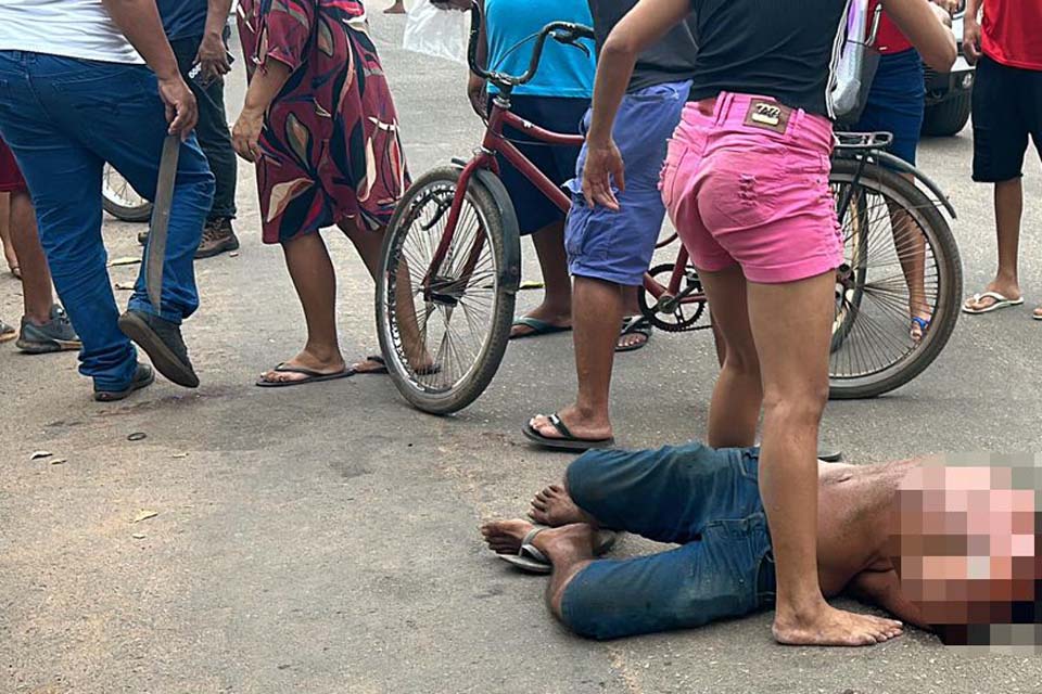 Homem  brutalmente espancado por populares aps agredir a esposa 