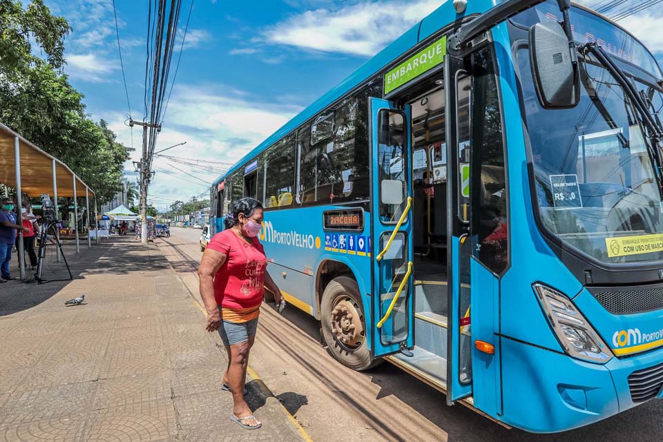 Frota do transporte coletivo de Porto Velho é ampliada; ampliação busca atender aos mais de 40 mil usuários do serviço