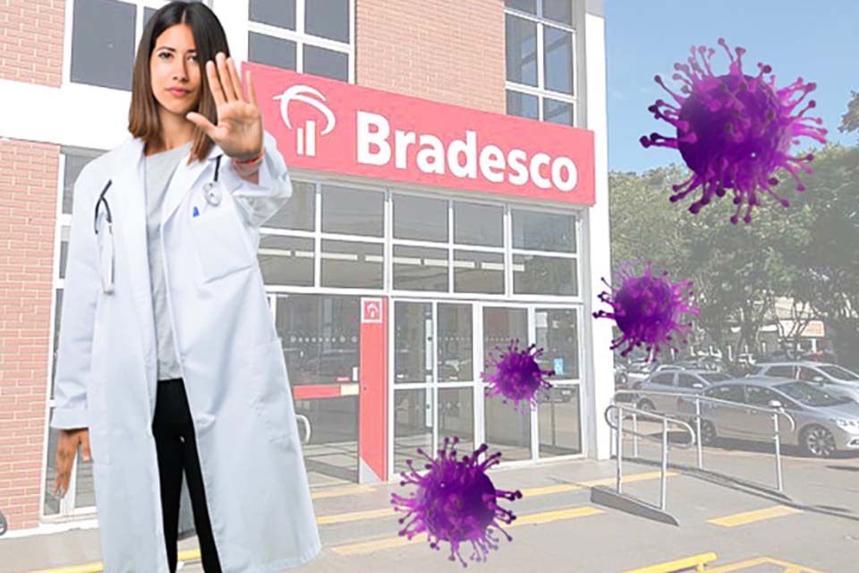 Empregada do Bradesco testa positivo para covid-19 e Sindicato exige quarentena para todos funcionários e desinfecção de agência