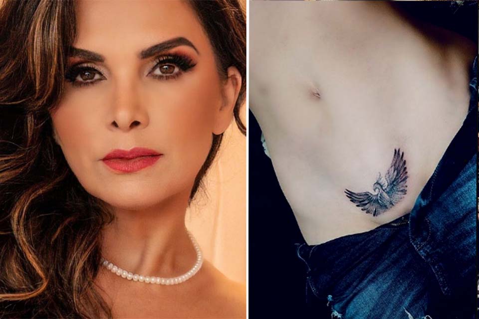 Musa Dos Anos Luiza Ambiel Mostra Tatuagem Ntima Sem Tarja Entretenimento Rond Nia