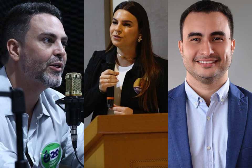 Com aporte financeiro do Podemos, Léo Moraes tem a 3ª campanha milionária; Mariana e Célio são as outras duas