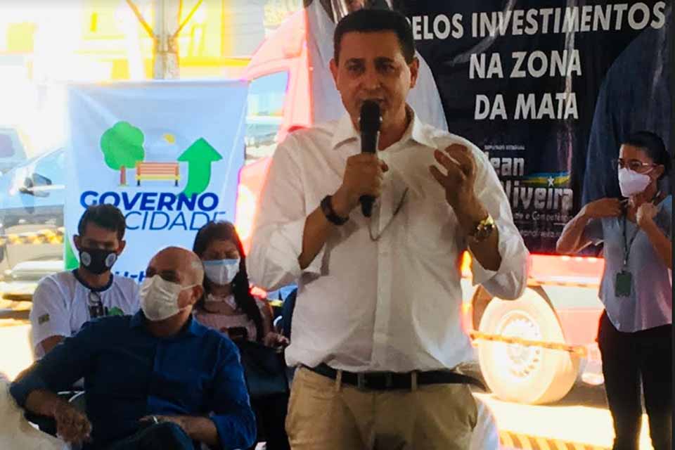 Prefeito Aldo Júlio agradece governo pelo “Tchau Poeira” e pede mais vacina para os rolimourenses