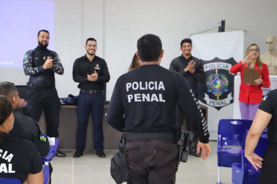 Capacitações de atualizações técnicas são promovidas para servidores penais em Porto Velho