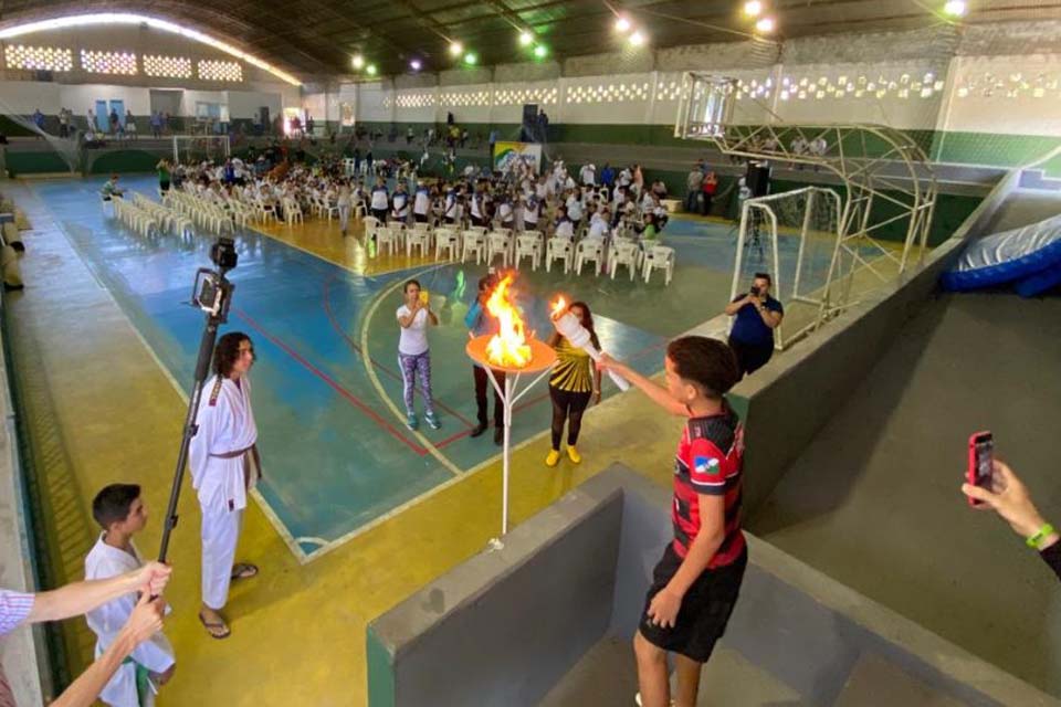 Fase municipal dos Jogos Escolares de Rondônia em Ariquemes reúne 1.800 alunos até 6 de maio