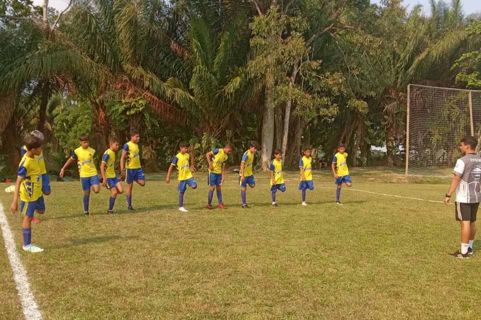 Atletas do distrito Extrema se preparam para a Copa Zico