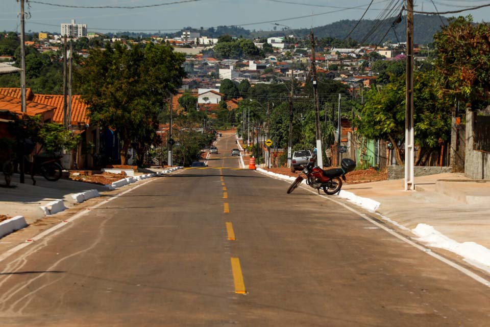 Rua Mário Quintana é pavimentada com ações do Governo no município