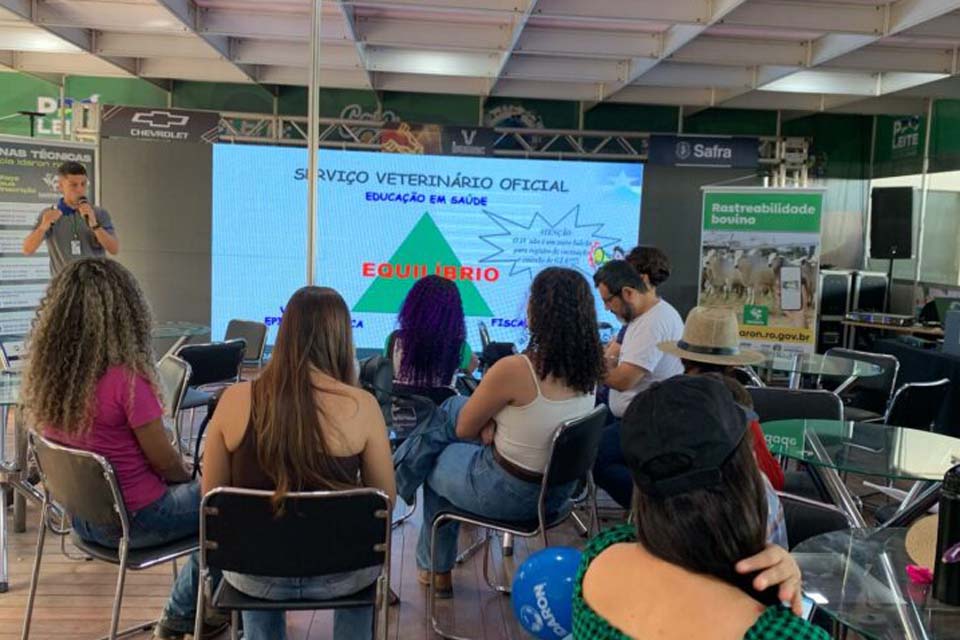 Oficina técnica sobre “Rastreabilidade no trânsito animal” é apresentada durante a Rondônia Rural Show Internacional