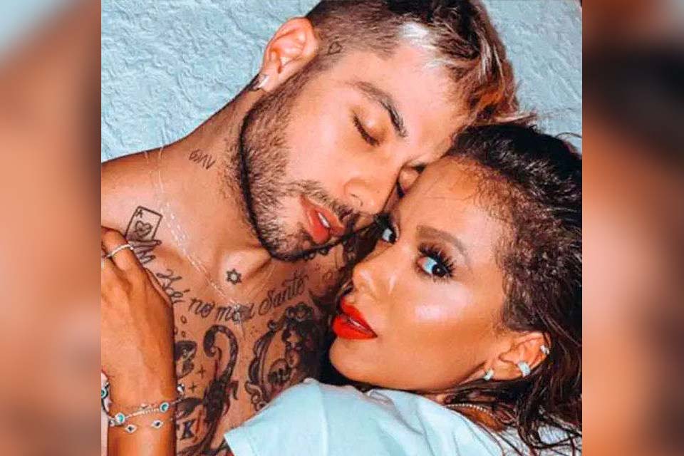 Gui Araújo fala sobre tatuagem íntima de Anitta: - Se eu vi, não me recordo