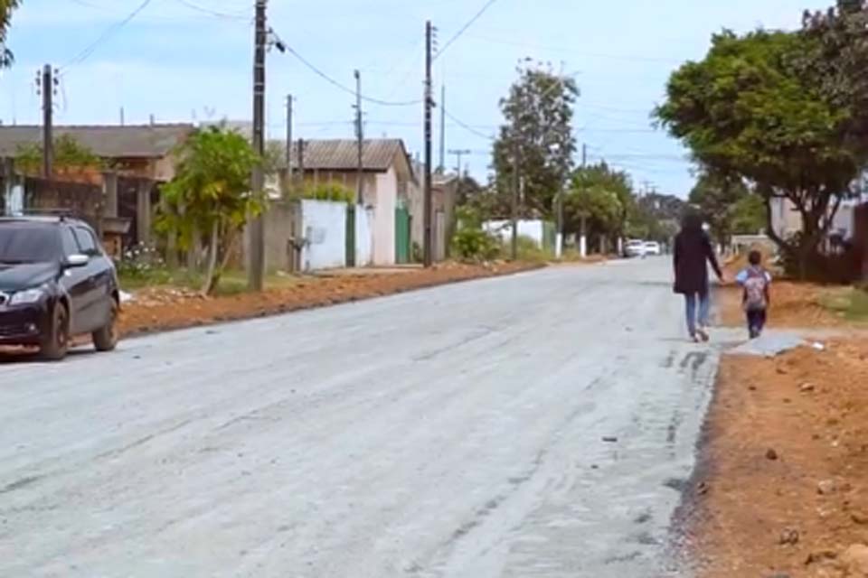 Asfalto traz valorização aos bairros e saúde para aos moradores de Vilhena