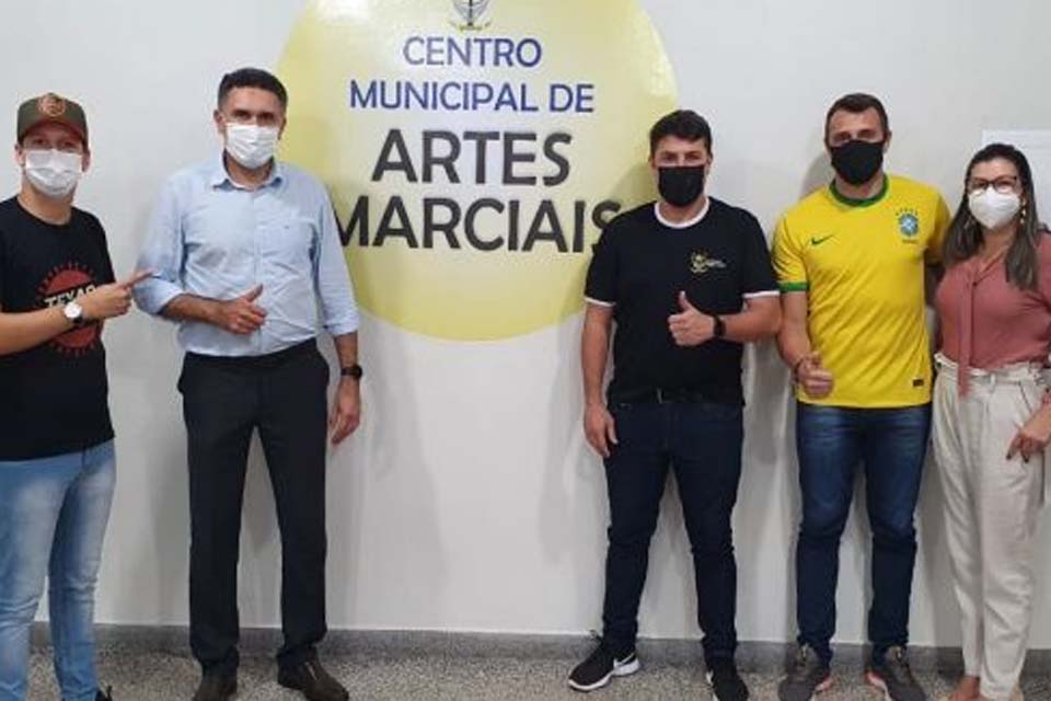 Centro municipal de Artes Marciais - CEMAM é inaugurado com  acesso a todos os cidadãos 