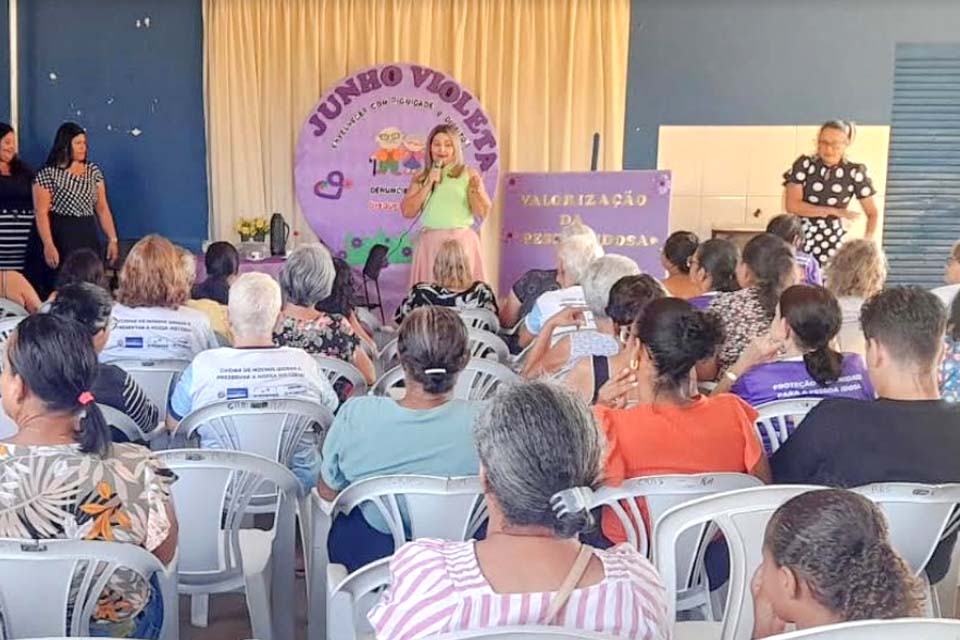 Prefeitura de Ji-Paraná promove ações durante o Junho Violeta