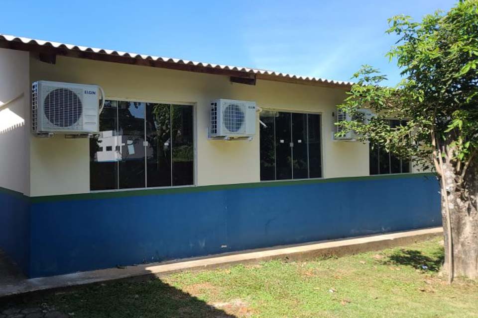 Escola Estadual Joaquim Avelino é revitalizada; unidade recebeu equipamentos novos