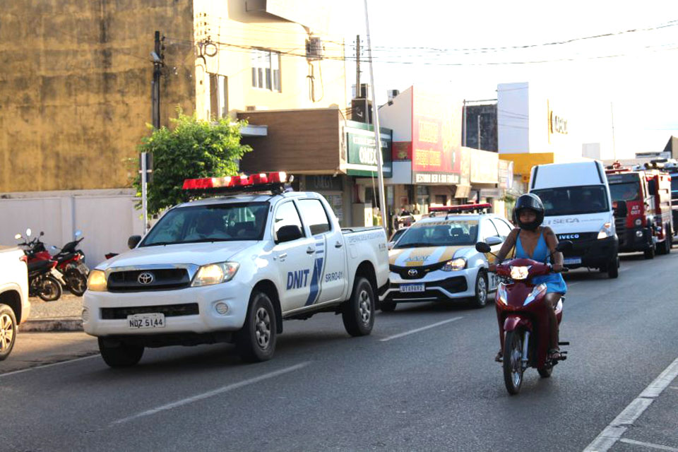 Carreata marca abertura do Movimento Maio Amarelo no município 