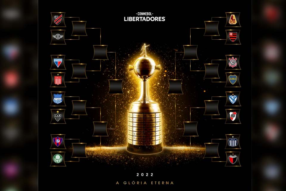 Conmebol faz sorteio dos jogos das oitavas de final da Libertadores