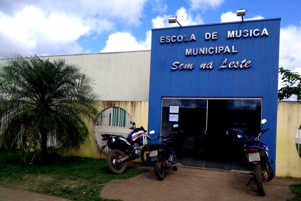 Prefeitura de Porto Velho abre novas vagas para Escola de Música Som na Leste