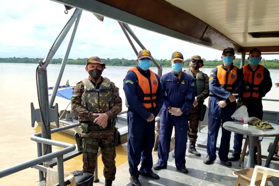 Capitania Fluvial de Porto Velho e Batalhão de Polícia Ambiental de Roraima apreendem mais de 800 kg de pescado