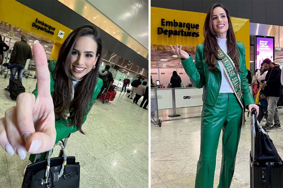 Miss Universo Brasil desembarca em NY para participar de evento na ONU: 'Sonho de criança'