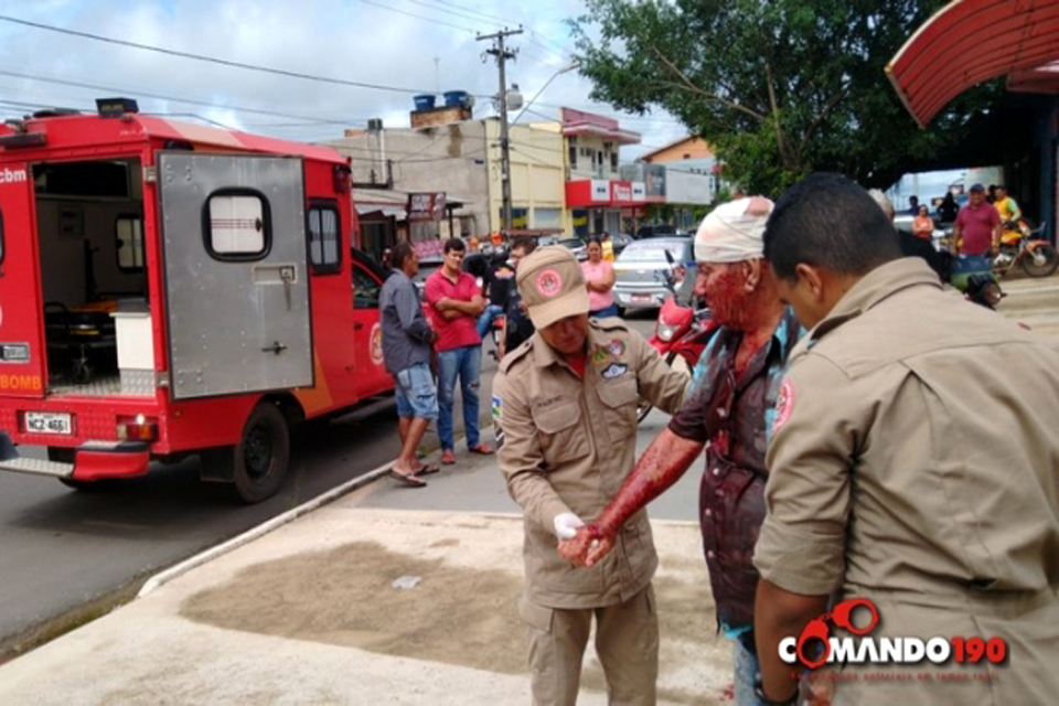  Idoso é agredido em comércio após tentar negociar dívida