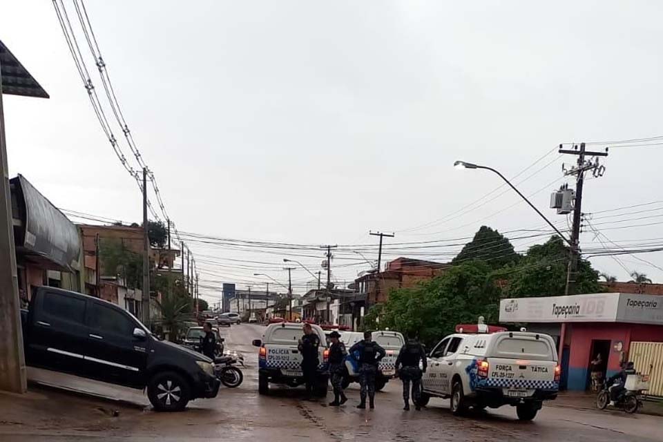 Tiroteio deixa dois baleados no centro de Porto Velho