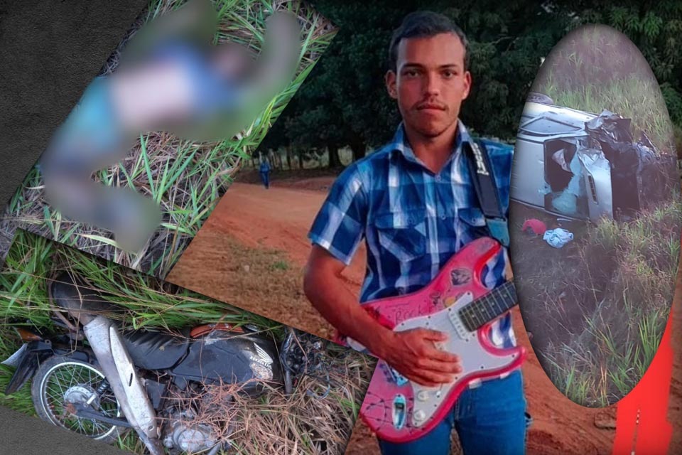 Frentista morre após grave acidente entre moto e caminhonete na BR-429 