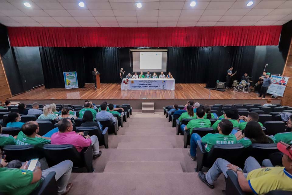 Prefeitura de Porto Velho promove 1ª Semana Interna de Prevenção de Acidente do Trabalho