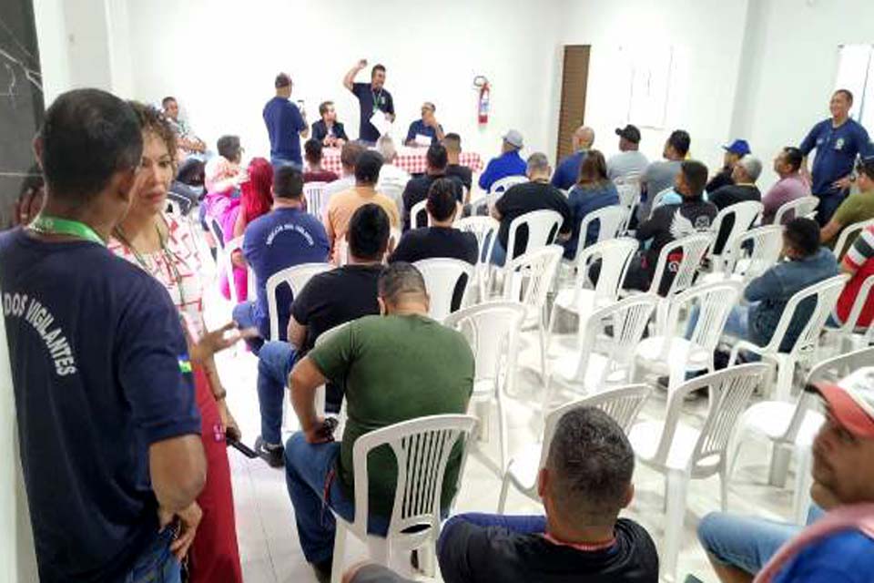 Sindicato dos Vigilantes de Rondônia dá início as negociações da Convenção Coletiva de Trabalho 2025/2026