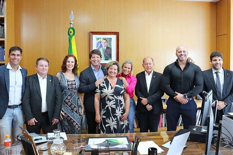 Deputado Federal Coronel Chrisostomo participa de reunião com Secretário Especial da Cultura Mario Frias