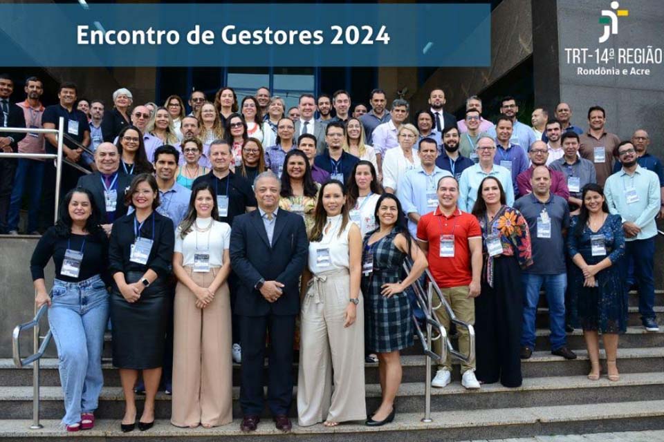 Encontro de Gestores do TRT-14 contará com palestra, workshop e sarau artístico