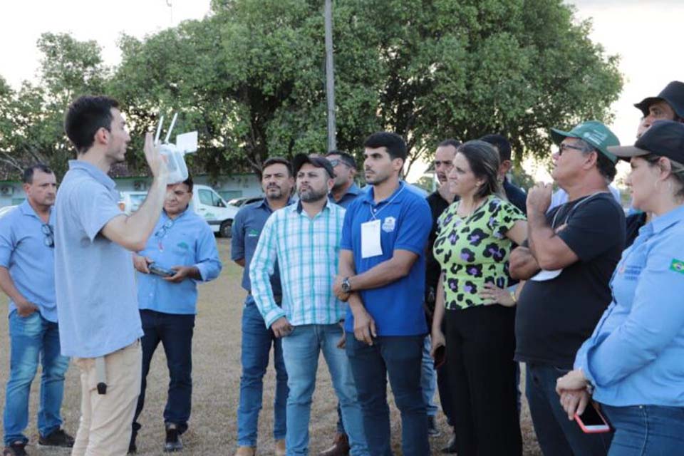 Técnicos da Sedam recebem capacitação técnica em mapeamento aéreo com drone