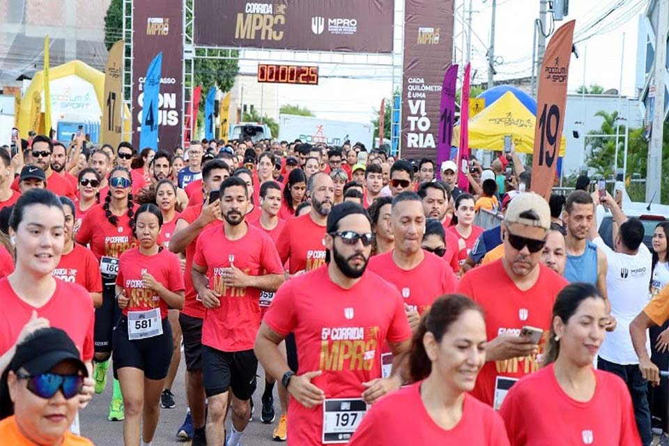 5ª Corrida do Ministério Público de Rondônia reúne centenas de atletas em Porto Velho