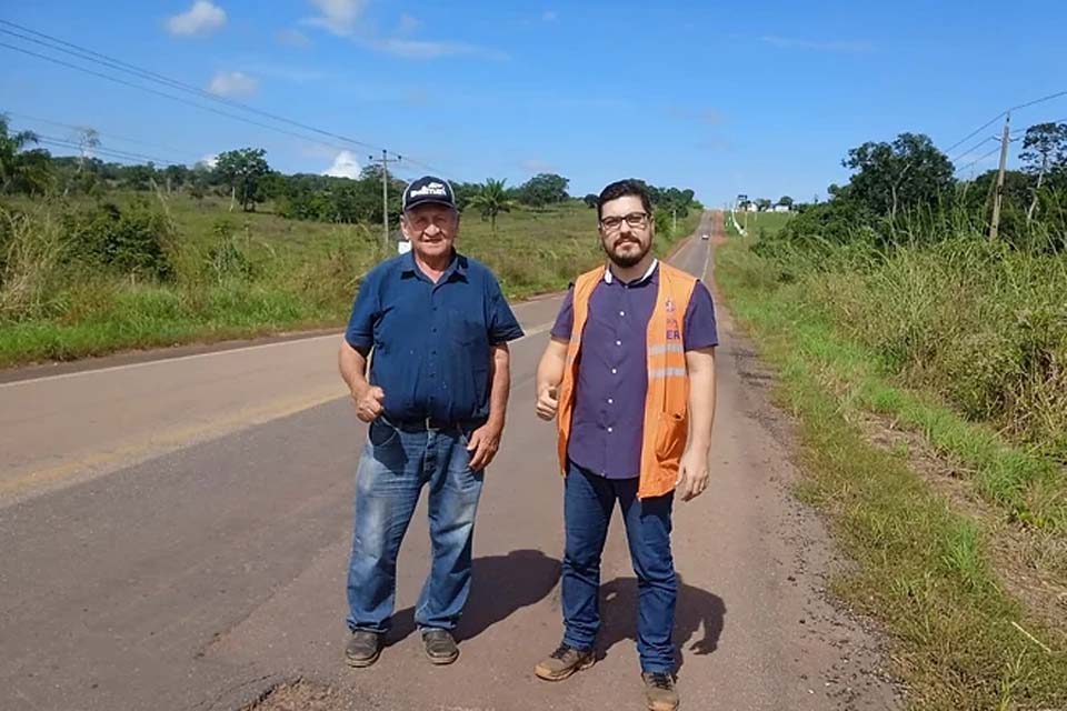 Rodovia Lúcia Tereza receberá reforma com serviços de tapa buracos, micro revestimento e pinturas refletiva