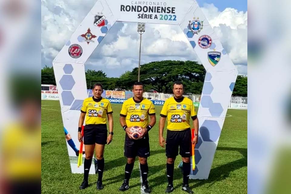 Árbitros de Rondônia são escalados para jogos dessa semana