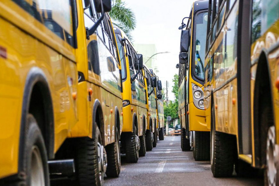 Vistorias em ônibus de transporte escolar são iniciadas em Rondônia